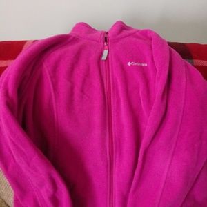 Women's 2x columbia fullzip fleece